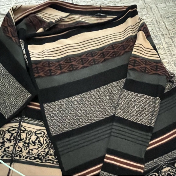 Etro Milano Wool Cashmere Angora knit open cardigan jacket Italy SZ 48 (US M/L) - Picture 5 of 12